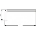 Image du produit : Clé mâle, allen, BTR - 6 pans courte - 1.5mm - longueur 47mm "Expert by Facom" | E113912