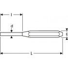Image du produit : Chasse-goupilles - longueur 152mm - outil professionnel "Expert by Facom" | E418233