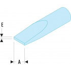 Image du produit : Embout plat de vissage de Tournevis plat pour vis à fente - 4mm - longueur 28mm Facom | ES.004