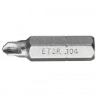 Image du produit : Embout de vissage - 1 - pour vis à empreinte Torq Set - 1mm - longueur 25mm Facom | ETOR.101