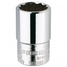 Image du produit : Douille 3/8" - 12 pans en pouce parois fines - 1/2" - longueur 30mm Facom | JB.1/2