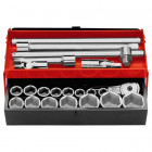 Image du produit : Coffret de douille Facom 3/4" 6 pans | K.441A