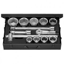 Coffret de douille Facom 1" - 6 pans - 13 pièces - M.151 | M.423E