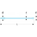 Image du produit : Rallonge 1/4" à verrouillage - longueur 150mm Facom | R.215RC