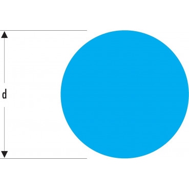 Lime rondes demi-douce emmanchée - diamètre 8mm - longueur 200mm Facom | RD.MD200EMA