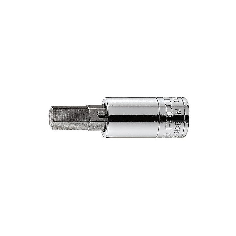 Douille Tournevis Facom 1/4" pour vis 6 pans - 7mm - longueur 37mm | RT.7