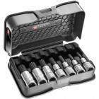 Image du produit : Coffret de douilles-Tournevis Facom 1/2" courte XZN - 7 pièces coffret de mécanicien | SV.J7APB