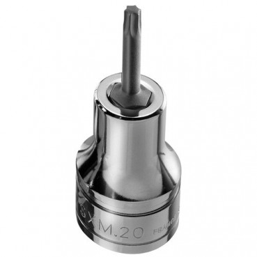 Douille Tournevis Facom 1/2" pour vis - Torx (T20) - longueur 60mm | SXM.20