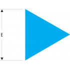 Image du produit : Lime triangulaire demi-douce emmanchée - longueur 150mm - 11mm Facom | TRI.MD150EMA