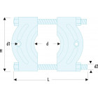 Image du produit : Décolleur de roulement - de 5 à 60mm Facom | U.53T1