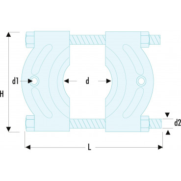 Décolleur de roulement - de 15 à 110mm Facom | U.53T2