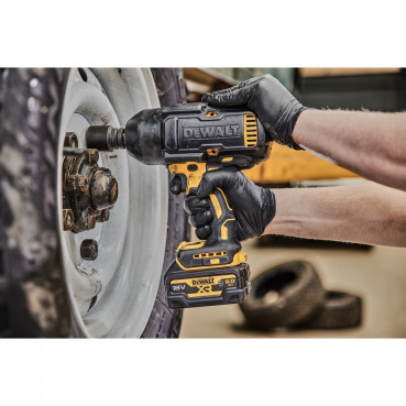 Boulonneuse Dewalt 1/2" - XR - sans fil - 18 Volts - 5Ah li-ion brushless 1396 nm - pack "gfn" | DCF900P2G-QW