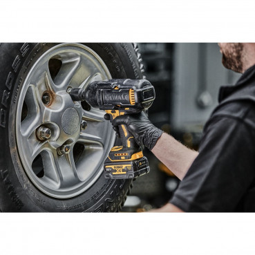 Boulonneuse Dewalt 1/2" - XR - sans fil - 18 Volts - 5Ah li-ion brushless 1396 nm - pack "gfn" | DCF900P2G-QW