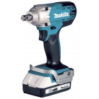 Image du produit : Boulonneuse Makita Hobby Hobby - 18 Volts - sans fil Lithium (Li-Ion) - 200 Nm - (Produit seul) - 160 Watts - carré 1/2" - poids 1,1kg | TW202DZ