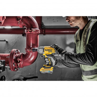 Boulonneuse Dewalt 1/2” - XR - sans fil - 18 Volts - 5Ah li-ion brushless 1396 nm – jonc de sécurité - powerstack | DCF900H2T-QW