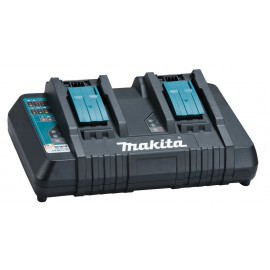 Chargeur rapide Makita 2 batteries Makstar Lithium (Li-Ion) 14,4 à 18 Volts - sans fil - DC18RD | 196933-6
