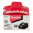 Image du produit : Batterie Makita Makstar Lithium (Li-Ion) 18 Volts - sans fil / 5 Ah - BL1850B ( témoin de charge intègré ) - poids 0,60kg | 197280-8