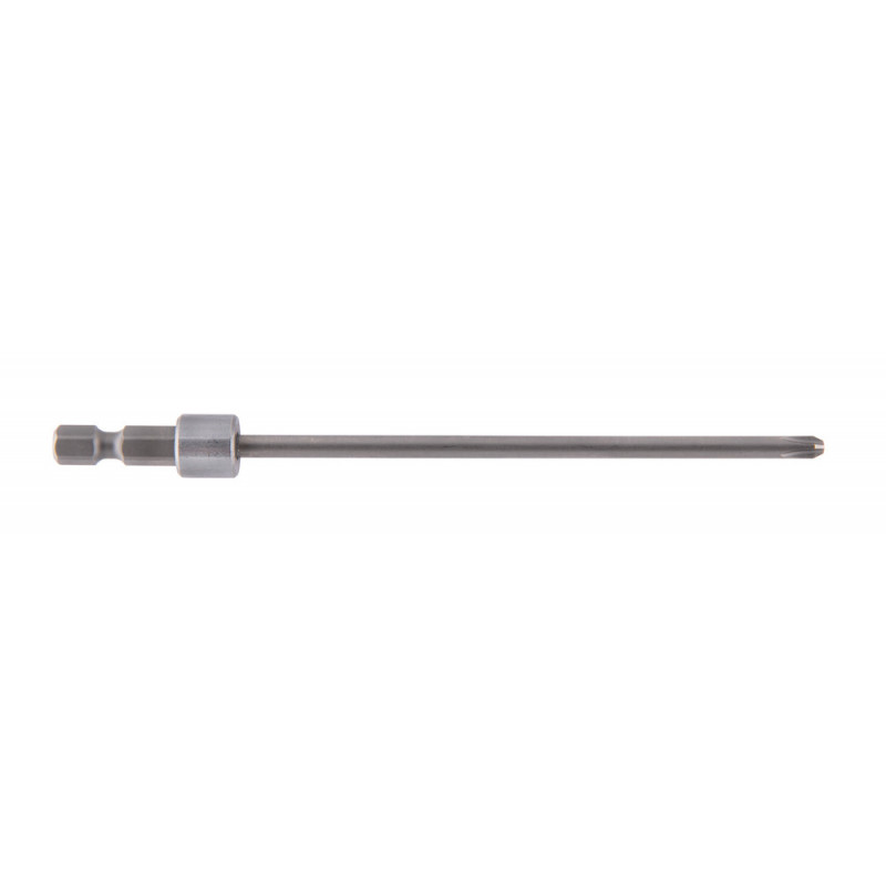 Embout de vissage long de vissage pour chargeur Makita vis en bande - diamètre 4mm - longueur totale 130mm - PH2 - 5 pièce(s) | 199155-7