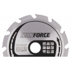 Image du produit : Lame de scie circulaire, Makforce T.C.T, 190 x 30mm 12 dents - diamètre 190mm - coupe-saignée 2mm Makita | B-08224