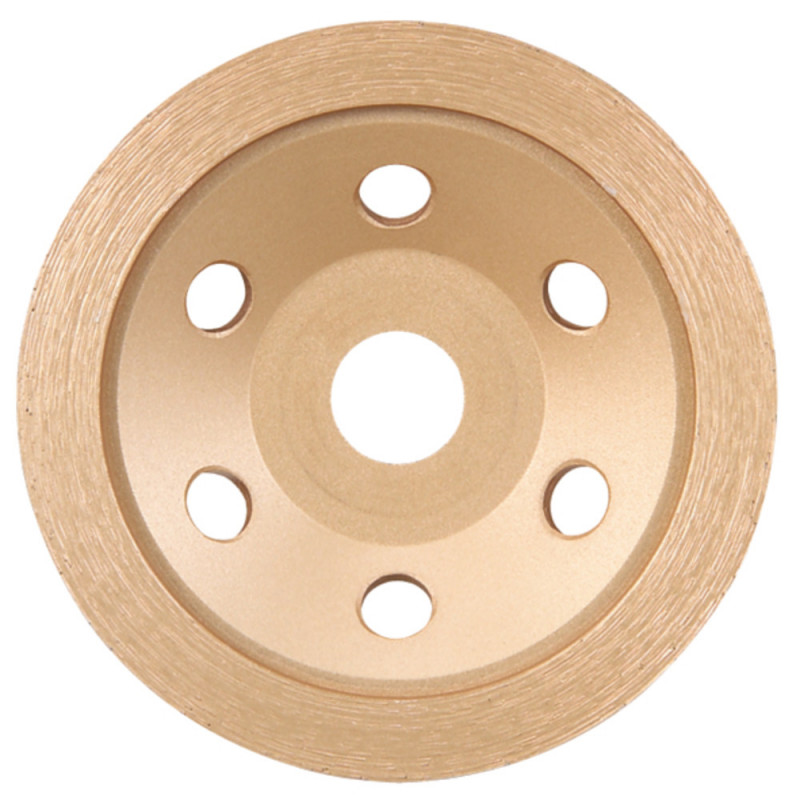 Disque diamant à surfacer et ponçer le béton (travaux de finition) pour surfaceuse Ø 125mm - alésage 22,23mm - Hauteur segment 4mm Makita | B-12289