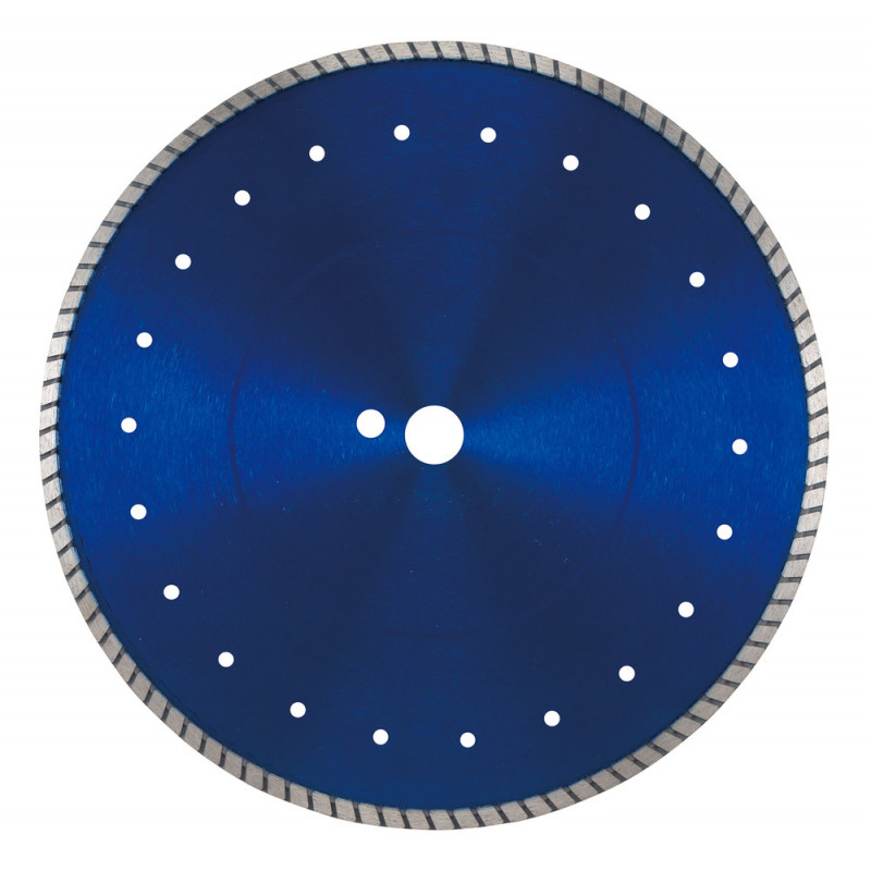 Disque diamant COMET spécial jante CRENELÉE pour matériaux durs - diamètre 350mm - alésage 25,4mm - Hauteur segment 8,5mm Makita | B-13057