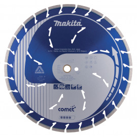 Disque diamant COMET pour béton - diamètre 400mm - alésage 20/25,4mm - Hauteur segment 10mm Makita | B-13568