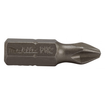 Embout de vissage 25mm PHILLIPS - PH2 - 1/4" - 3 pièce(s) Makita | B-23466