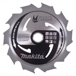 Lame de scie circulaire, M-Force T.C.T, 165 x 20mm 10 dents - diamètre 165mm - coupe-saignée 2mm Makita | B-31918