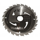 Image du produit : Lame de scie circulaire, M-Force T.C.T, 185 x 30mm 24 dents - diamètre 185mm - coupe-saignée 2mm Makita | B-32035