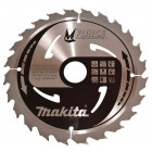 Image du produit : Lame de scie circulaire, M-Force T.C.T, 190 x 30mm 24 dents - diamètre 190mm - coupe-saignée 2mm Makita | B-32041