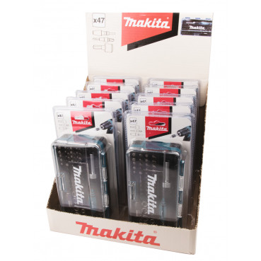 Coffret Makita Tournevis Makita à cliquet et 46 Accessoires | B-36170