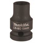 Image du produit : Douille de vissage à chocs noire IMPACT 1/2 "8x38mm - diamètre 10mm - longueur totale 38mm Makita | B-40076