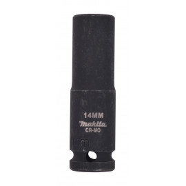Douille de vissage à chocs noire IMPACT 14 x 81,5mm - diamètre 14mm - longueur totale 81,5mm Makita | B-52196