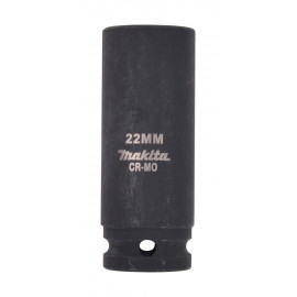 Douille de vissage à chocs noire IMPACT 22 x 81,5mm - diamètre 22mm - longueur totale 81,5mm Makita | B-52255