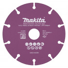 Image du produit : Disques à concrétion diamant pour métal - diamètre 125mm - alésage 22,23mm - épaisseur 1,3mm Makita | B-53693