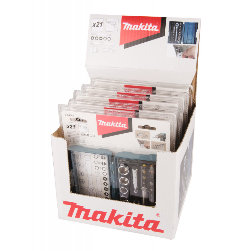 Makita D-33691 jeu de d'accessoires 71-pièces dans coffret