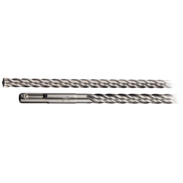 Foret béton Makita SDS-Plus 4 taillants TCT Nemesis II - diamètre 10mm - longueur totale 1000mm - profondeur maxi de perçage 940mm - 1 pièce(s) | B-58279