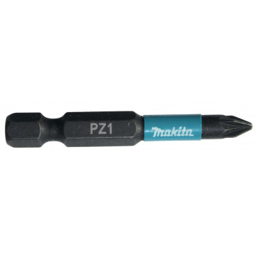 Embout de vissage à chocs (Impact Black) 50mm POZIDRIV - PZ1, Hexa 1/4" - 2 pièce(s) Makita | B-63747