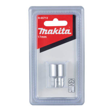 Douille traversante pour clé à cliquet - diamètre 17mm Makita | B-65713