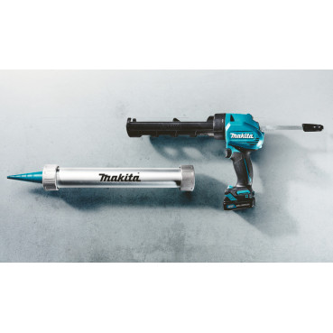 Pistolet à mastic Makita CXT 12 Volts Lithium (Li-Ion) - 2 Ah - 5 000 N - capacité de plongée 214 / 350mm | CG100DSAEA