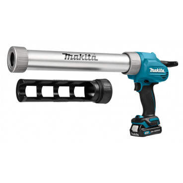 Pistolet à mastic Makita CXT 12 Volts Lithium (Li-Ion) - 2 Ah - 5 000 N - capacité de plongée 214 / 350mm | CG100DSAEA