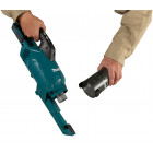 Image du produit : Aspirateur Makita XGT 40 Volts MAX Lithium (Li-Ion) - 200 mbar - 2.5 Ah - capacité réservoir poussière 0,25 litres - poids 1,9kg | CL003GD101