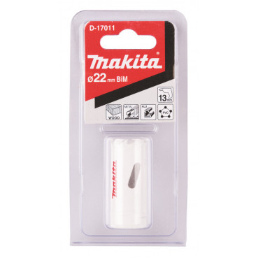 Scie cloche Makita Bi-Métal pour perceuse visseuse - diamètre 22mm - 1 pièce(s) | D-17011