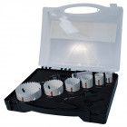 Image du produit : Coffret Makita 6 Scies Cloches Bi-Métal - diamètre 20 / 25,0 / 32,0 / 40,0 / 51,0 / 65,0mm - 9 pièce(s) | D-47139