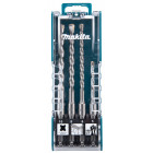 Image du produit : Coffret 4 forets béton Makita SDS-Plus 2 taillants - diamètre 5 / 6,0 / 8,0 / 10,0mm - longueur totale 110 / 160mm - profondeur maxi de perçage 50 / 100mm - 4 pièce(s) | D-74136