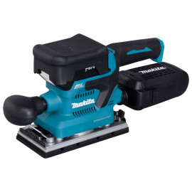 Ponceuse vibrante Makita LXT 18 Volts - sans fil Lithium (Li-Ion) - 5 Ah - dimensions du patin de ponçage 93 x 185mm - poids 2,2kg | DBO380RTJ