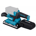 Image du produit : Ponceuse vibrante Makita LXT 18 Volts - sans fil Lithium (Li-Ion) - (Produit seul) - dimensions du patin de ponçage 92 x 185mm | DBO381ZU