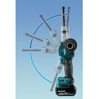 Image du produit : Ponceuse à bande Makita LXT 18 Volts - sans fil Lithium (Li-Ion) - 5 Ah - 9 x 533mm | DBS180RTJ