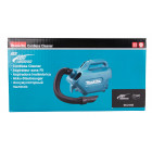 Image du produit : Aspirateur-souffleur Makita LXT 18 Volts - sans fil Lithium (Li-Ion) - 54 mbar - (Produit seul) - capacité réservoir poussière 0,5 litres - capacité sac poussière 0,33 litres | DCL184Z