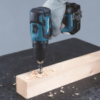 Image du produit : Perceuse visseuse Makita 18 Volts - sans fil Lithium (Li-Ion) Ø 13mm (Produit seul) | DDF459Z